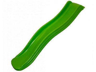 Горка пластиковая волновая Babygarden 1,75 м ярко-зеленая