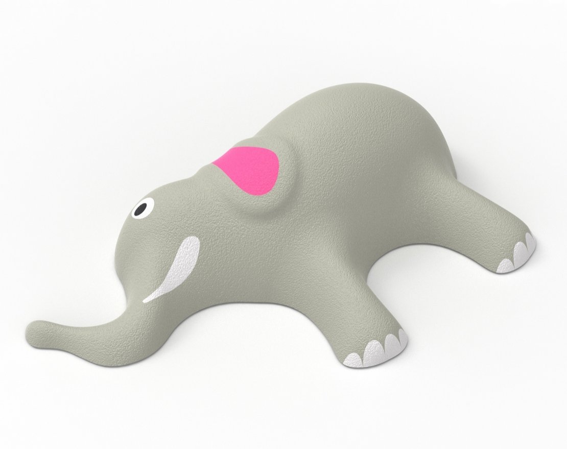 Резиновая фигура «Слон»